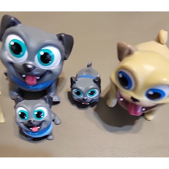 Disney Junior Puppy Dog Pals Bingo Rolly figures toys cake toppers - Picture 4 of 5